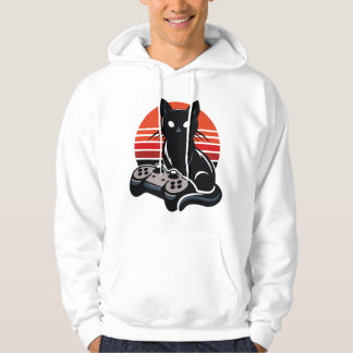 Feline Gamer: The Pavsome Controller Kronieken Hoodie