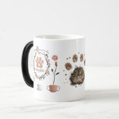 Feline Goede Botanische Morphing Mok – Gewoon Meow (Voorkant links)