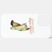 Feline Good Right Meow Funny Cat Quote Schattige K Case-Mate iPhone Case (Achterkant (horizontaal))