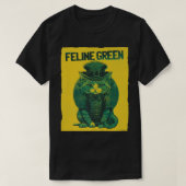 Feline Green St T-shirt (Design voorkant)