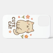 Feline in bloei Case-Mate iPhone case (Achterkant (horizontaal))