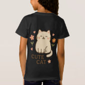 Feline in bloei t-shirt (Achterkant)