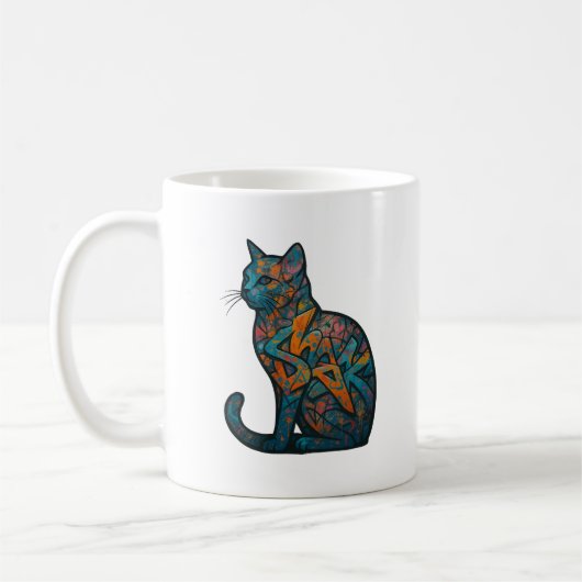 Feline Inferno Koffiemok (Links)