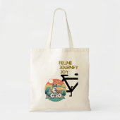 Feline Journey Joy Tote Bag (Voorkant)