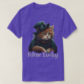 Feline Lucky St T-shirt (Design voorkant)
