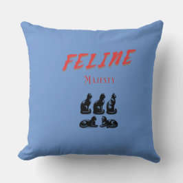 "Feline Majestic". Kussen
