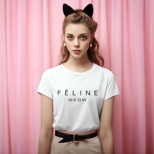 Feline Meow T-shirt