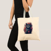 Feline Mode Canvas tas (Voorkant (product))