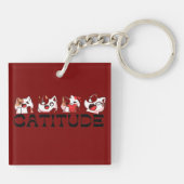 Feline Moments – Keep Your Memories Close Sleutelhanger (Achterkant)