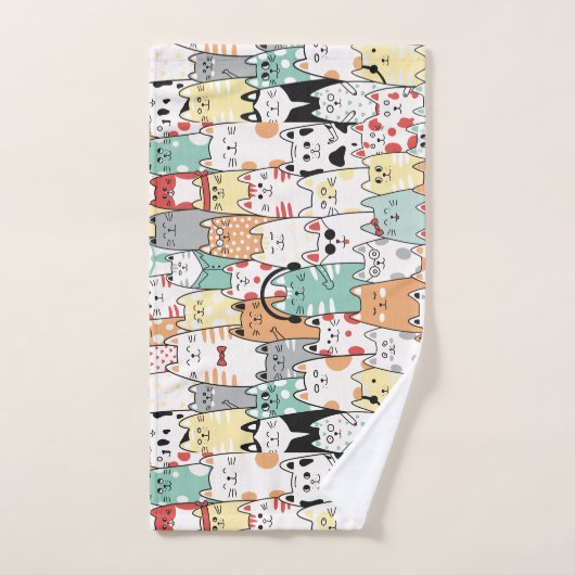 Feline Music Ensemble Bad Handdoek (Handdoek)