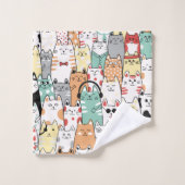 Feline Music Ensemble Bad Handdoek (Wasdoekje)