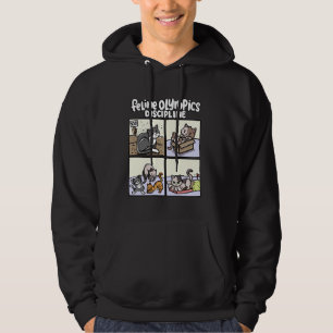 Feline Olympics Discipline Snelheid Shredding Gymn Hoodie