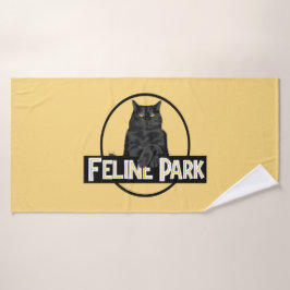 Feline Park Badhanddoek