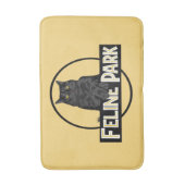 Feline Park Badmat (Voorkant Verticaal)