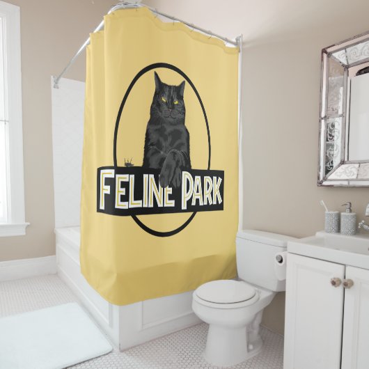 Feline Park Douchegordijn (In situ)