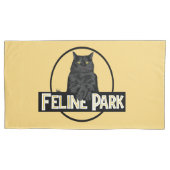 Feline Park Kussensloop (Voorkant-Links)