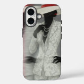Feline persona Lady Phone Case (Achterkant)