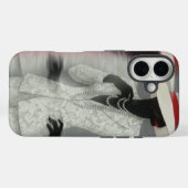 Feline persona Lady Phone Case (Achterkant (horizontaal))