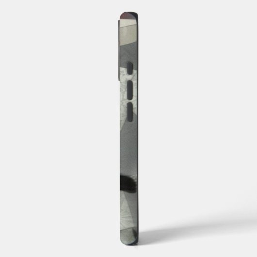 Feline persona Lady Phone Case (Achterkant / Links)