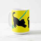 Feline Pop Art Classic Mug Koffiemok (Voorkant links)