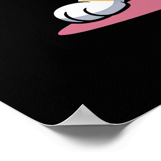 Feline Positivity Mantra Poster (Hoek)