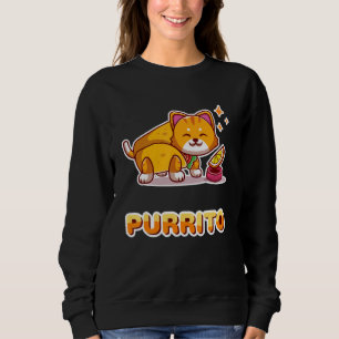 Feline Pur Tacos Mexicaanse Wrap Food Nacho Burrit Trui