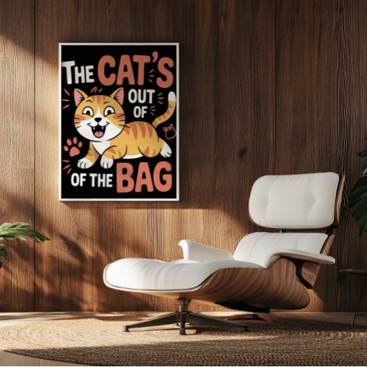 Feline Reveal: Uit de tas Poster
