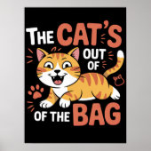 Feline Reveal: Uit de tas Poster (Voorkant)