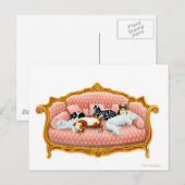 Feline Royalty Briefkaart (Voorkant / Achterkant)