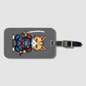 Feline Samurai Warrior Bagagelabel (Voorkant (horizontaal))