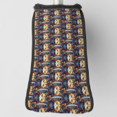 Feline Samurai Warrior Golfheadcover (Draai 90)