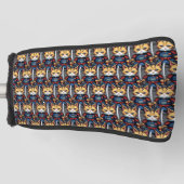 Feline Samurai Warrior Golfheadcover (Voorkant)