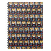 Feline Samurai Warrior Notitieboek (Voorkant)