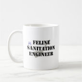 Feline Sanitation Engineer Koffiemok (Links)