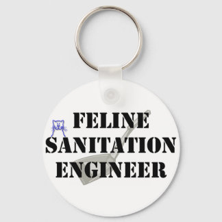 Feline Sanitation Engineer Sleutelhanger