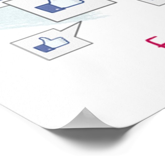 Feline Social Media Funny Poster (Hoek)