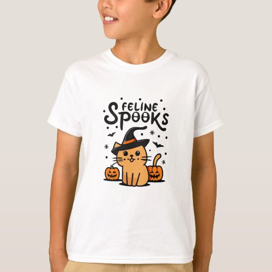 Feline Spooks T-shirt (Voorkant)