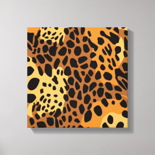 Feline Sproeten Canvas Afdruk