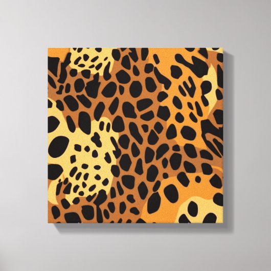 Feline Sproeten Canvas Afdruk (Voorkant)