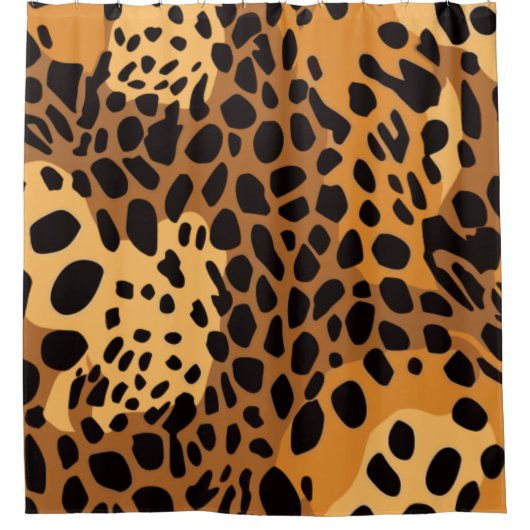 Feline Sproeten Douchegordijn (Voorkant)