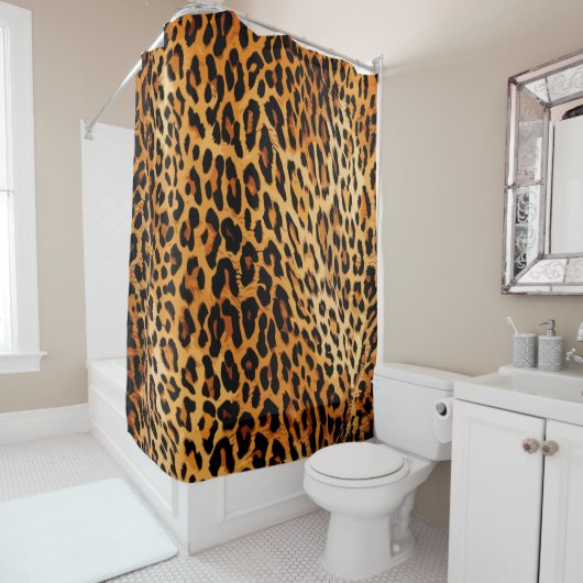 Feline Sproeten Douchegordijn (In situ)