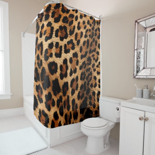 Feline Sproeten Douchegordijn (In situ)