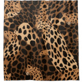 Feline Sproeten Douchegordijn (Voorkant)