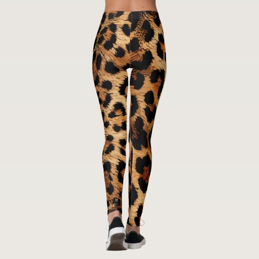 Feline Sproeten Leggings (Achterkant)