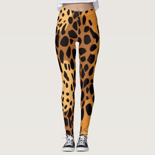 Feline Sproeten Leggings (Voorkant)