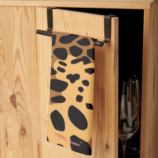 Feline Sproeten Theedoek (Derde Gevouwen)