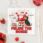 Feline the Noise: Santa’s Musical Mayhem Servet (Insitu)