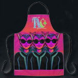 Feline trio schort<br><div class="desc">Feline trio.  This is another drawing i did in Adobe Fresco.  No AI involved.  It’s all a creation of my own.</div>