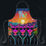 Feline trio schort<br><div class="desc">Feline trio.  This is another drawing i did in Adobe Fresco.  No AI involved.  It’s all a creation of my own.</div>