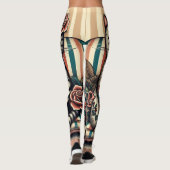 Feline vinto tattoo leggings (Achterkant)